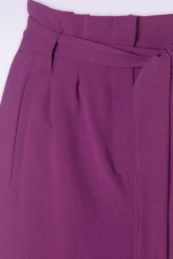 Cheap King Louie Neva Cropped Broek Timba In Caspia Paars