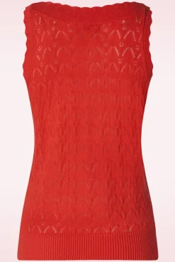 Cheap King Louie Nicky Rocky Ajour Top In Zon Oranje