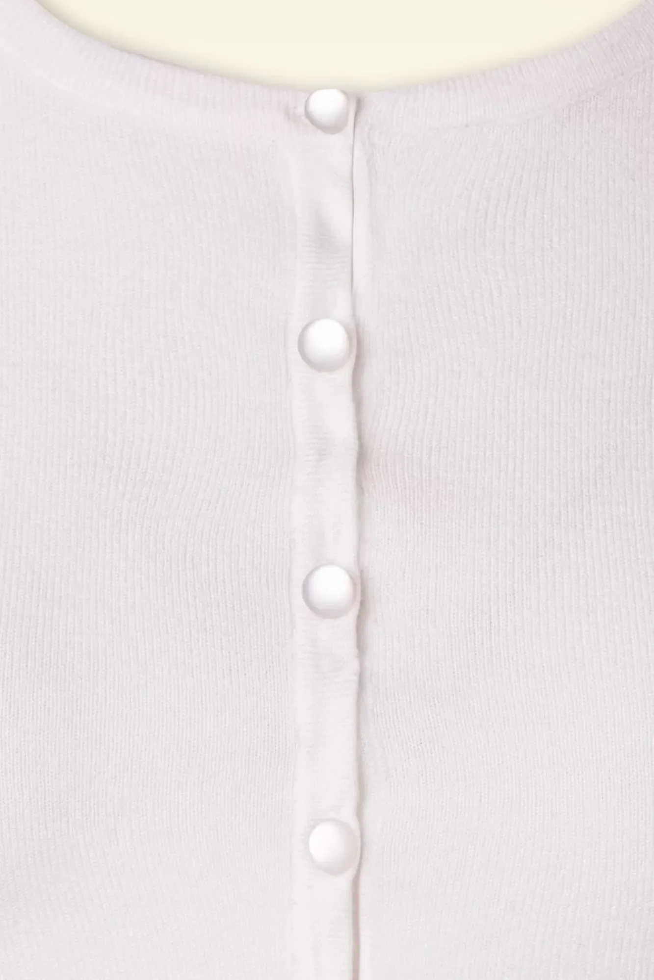 Cheap Mak Sweater Nyla Cropped Vest In Gebroken Wit