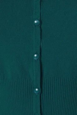 Best Sale Mak Sweater Nyla Cropped Vest In Pauw Blauw