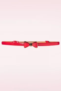 Store Banned Retro Ocean Avenue Strikriem In Rood