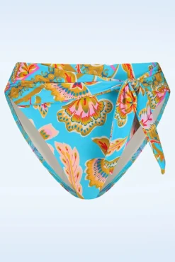 Online Cyell Orient High Waist Bikini Broekje In Blauw