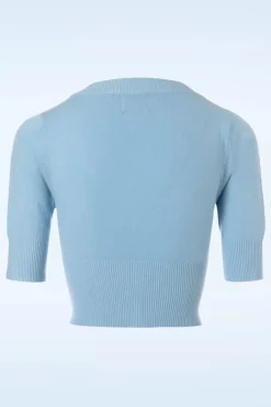 Cheap Banned Retro Overload Vest In Babyblauw