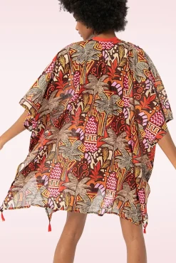 Fashion Surkana Palma Kimono In Multi