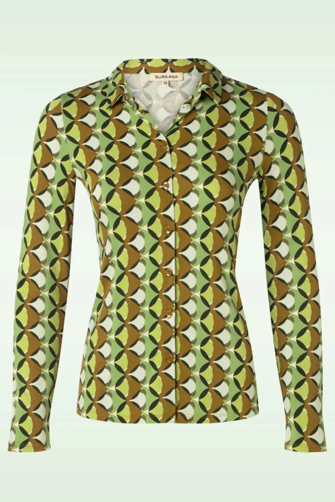 Best Surkana Paloma Blouse In Groen