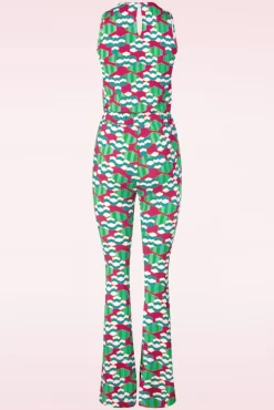 Shop Bakery Ladies Petunia Jumpsuit In Multi