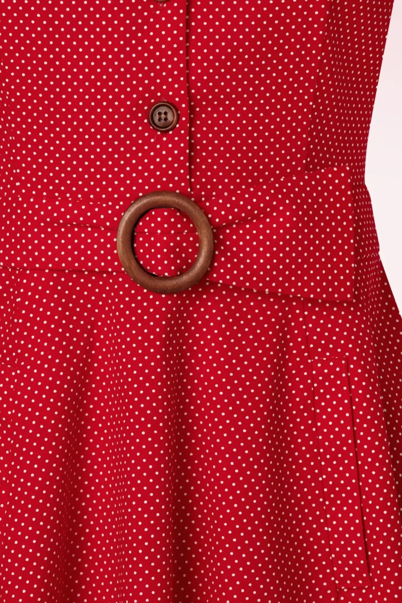 Store Banned Retro Polka Dot Dance Jurk In Rood