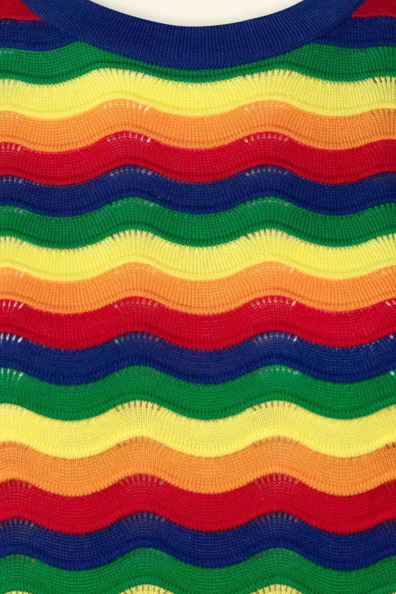 Shop Banned Retro Rainbow Waves Jumper In Multi