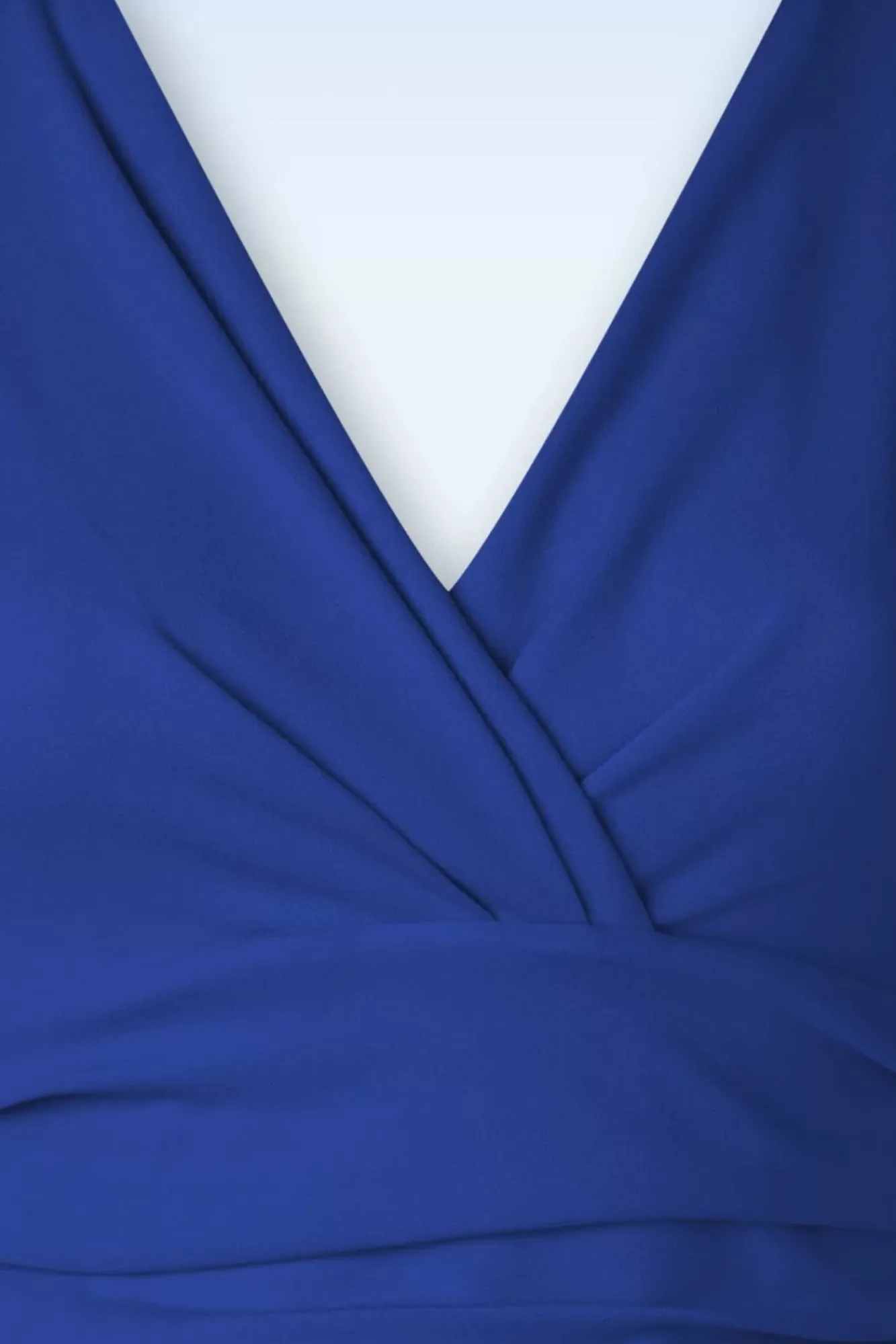 Flash Sale Vintage Chic for Topvintage Rinda Maxi-Jurk In Koningsblauw