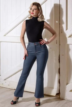 Cheap Rock-a-Booty Rosa Jeans In Denimblauw