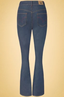 Cheap Rock-a-Booty Rosa Jeans In Denimblauw