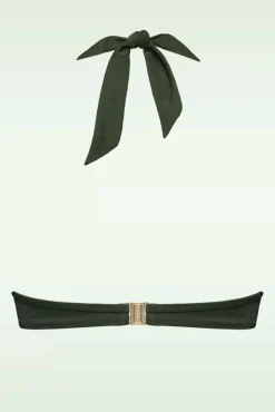 Discount Marlies Dekkers Royal Navy Balconette Bikini Top In Zeewier Groen