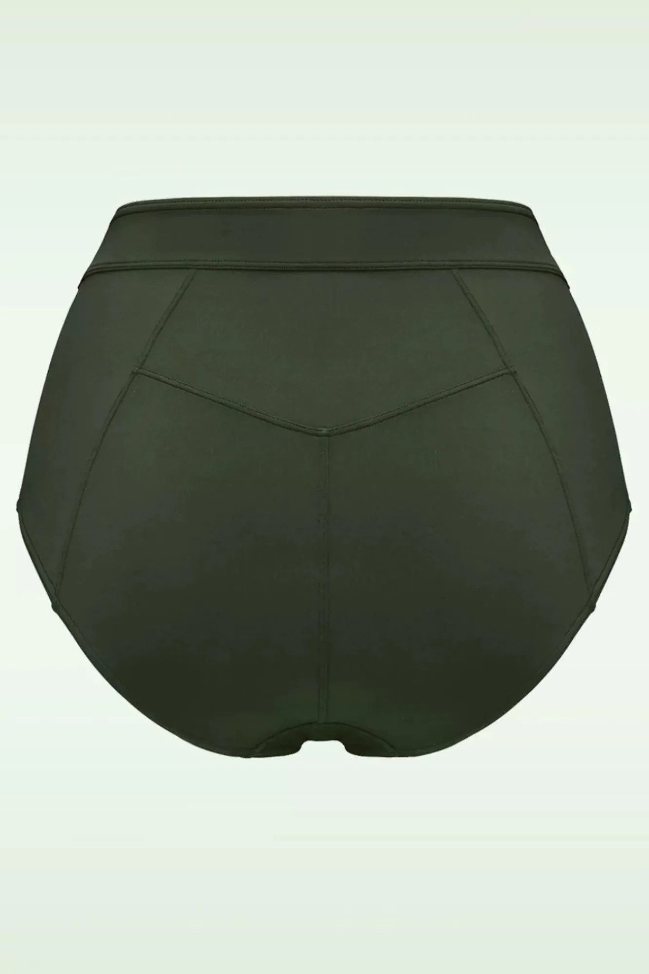 New Marlies Dekkers Royal Navy High Waist Bikini Broekje In Zeewier Groen