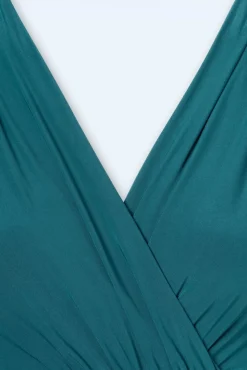 Clearance Vintage Chic for Topvintage Sadie Swing Jurk In Groenblauw
