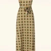 Fashion King Louie Sally Casey Maxi Jurk In Multi