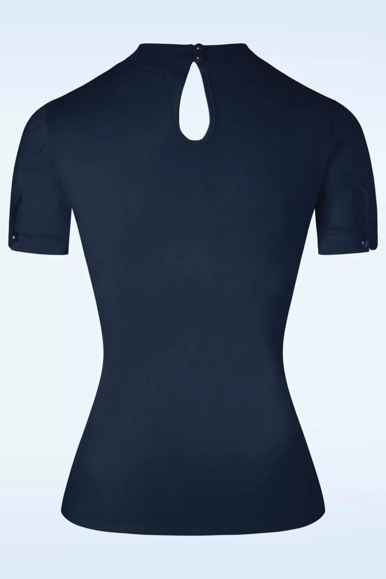 Cheap Banned Retro Sandy Loves Danny Top In Marineblauw