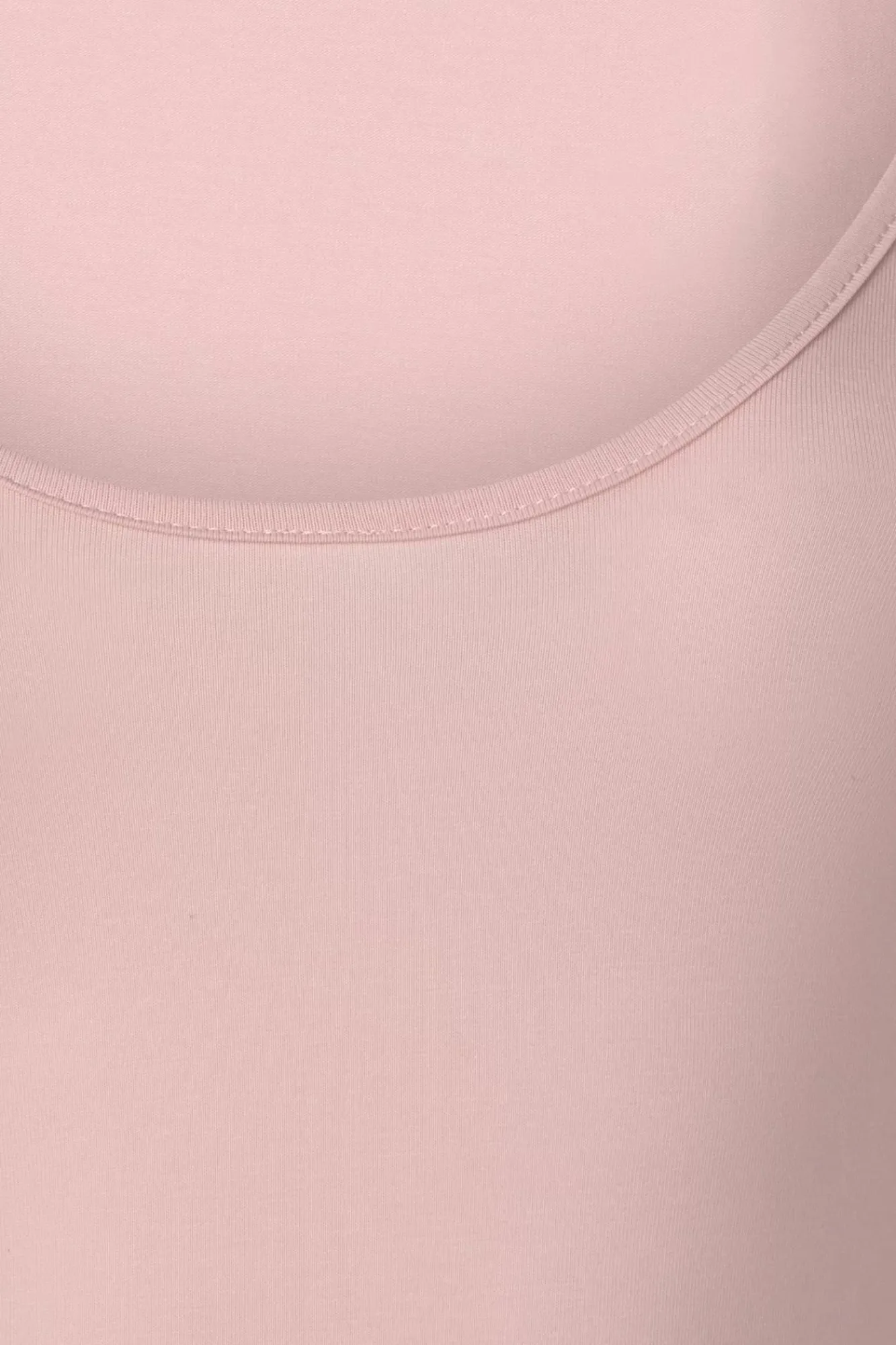 Hot Banned Retro Scoop Swim Top In Roze
