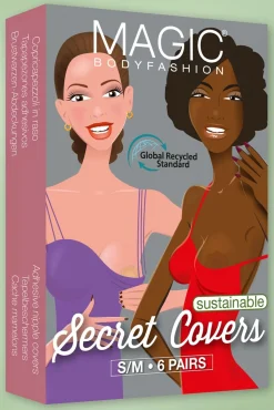 Best MAGIC Bodyfashion Secret Covers 6 Paar In Latte