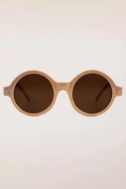 Best Sale Surkana Stay Shady Ronde Zonnebril In Latte