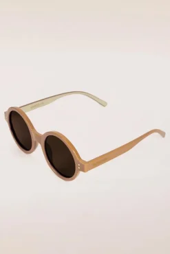 Best Sale Surkana Stay Shady Ronde Zonnebril In Latte