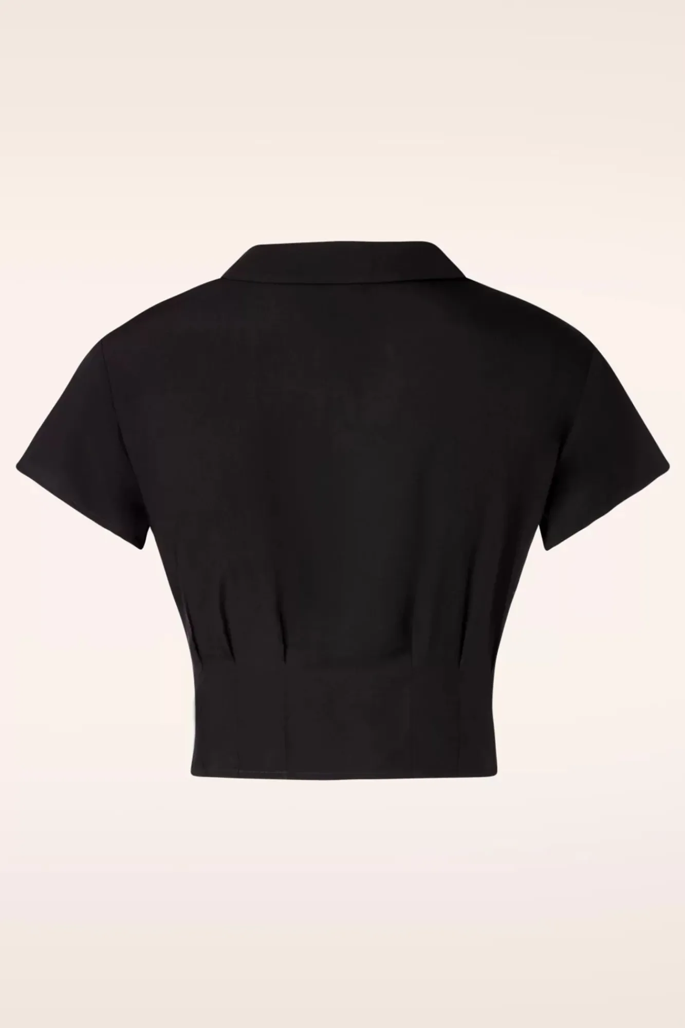 Best Sale Banned Retro Summer Ahoy Blouse In Zwart