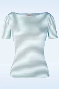 Cheap Banned Retro Sweet Candy Jersey Top In Blauw