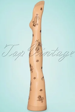 Discount Pamela Mann Tattoo Sailor Girl Panty In Neutraal