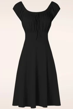 Store Vixen Tessy Swing Jurk In Zwart