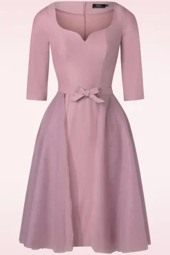 Shop Vintage Diva The Patrizia Penciljurk In Zachtroze