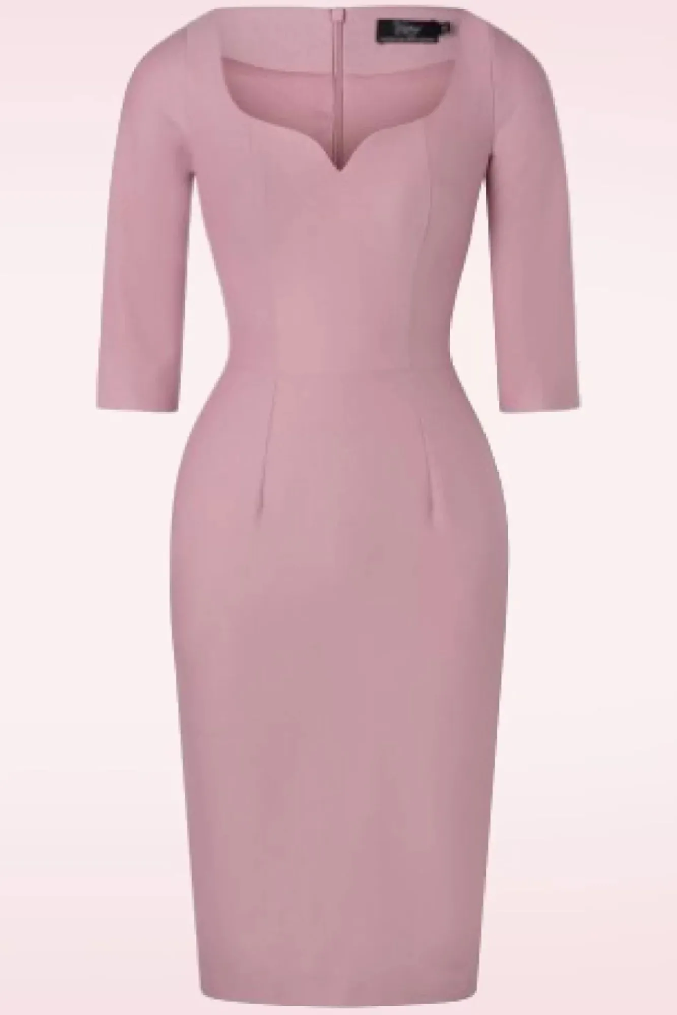 Shop Vintage Diva The Patrizia Penciljurk In Zachtroze