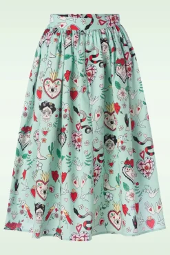 Flash Sale Bunny Tijuana Swing Rok In Mintgroen