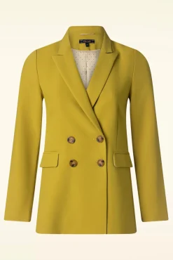 Store King Louie Tina Simonet Blazer In Sulphur Geel