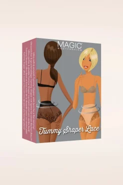 Best Sale MAGIC Bodyfashion Tummy Shaper Lace Slip In Zwart