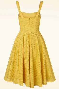 Best Timeless Valerie Swing Jurk In Mosterd