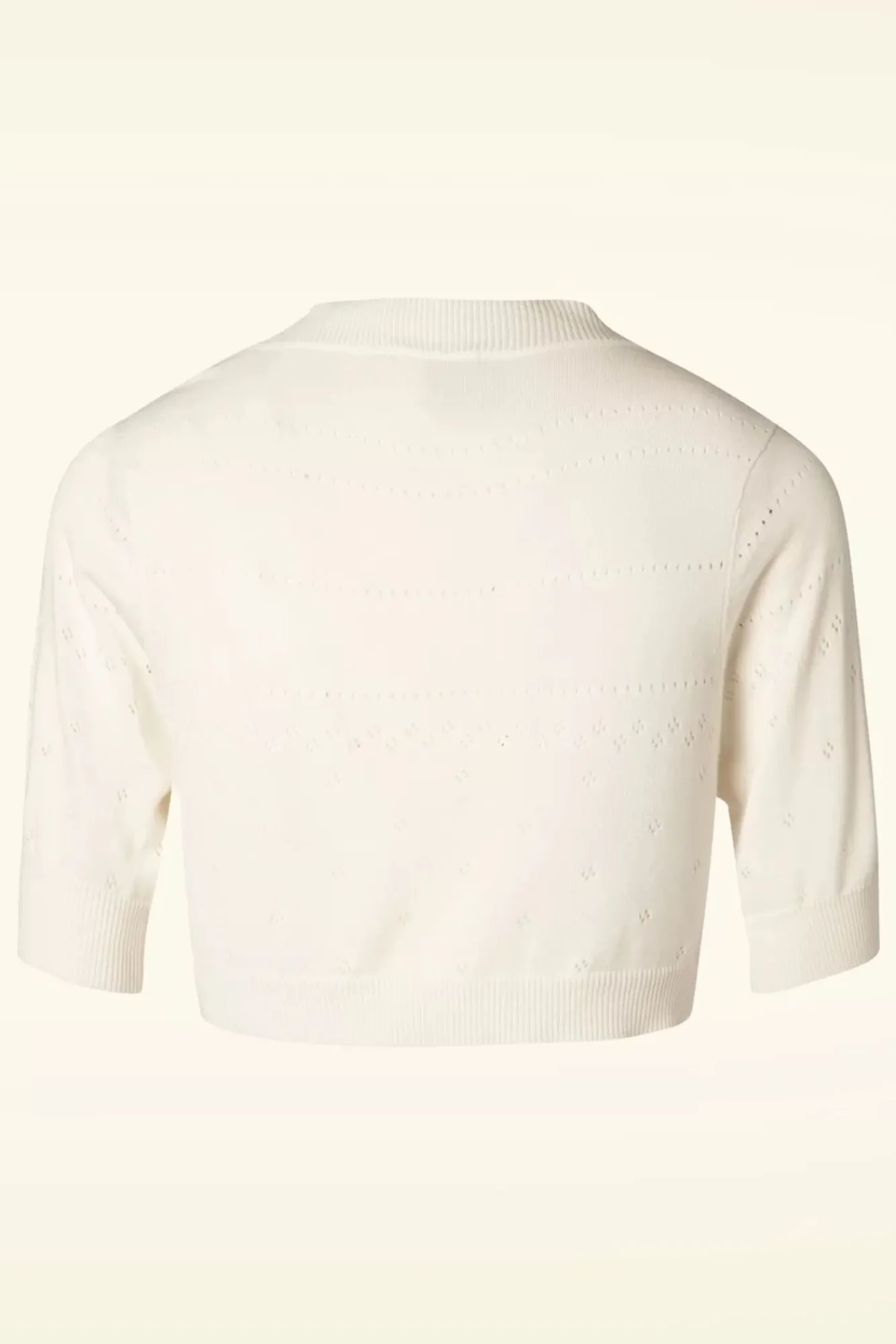 New Banned Retro You Are My Sunshine Bolero In Ivoor