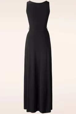 Best Sale Vintage Chic for Topvintage Zoe Maxi Jurk In Zwart